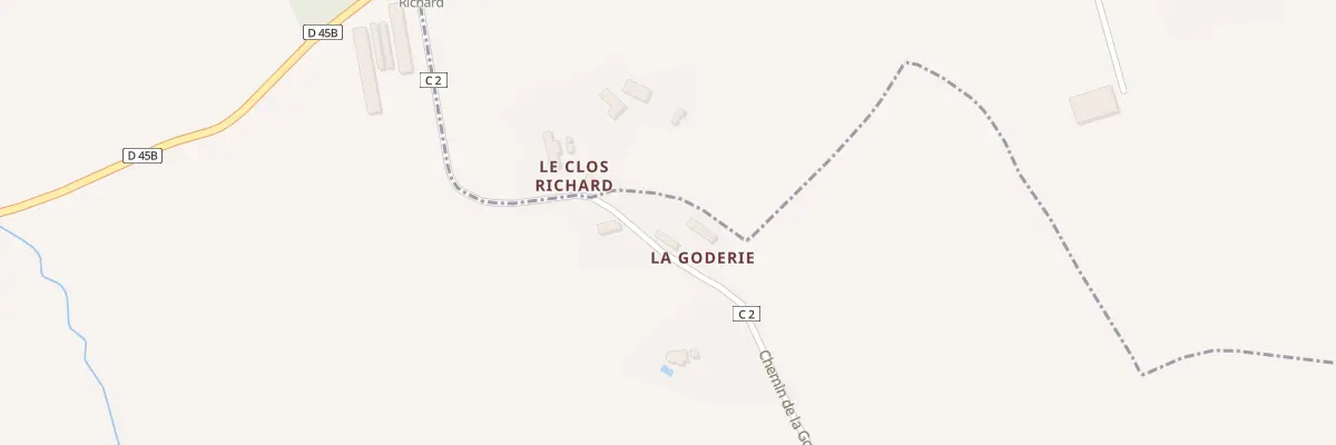 Plan du 5068 La Goderie à Périers-en-Auge
