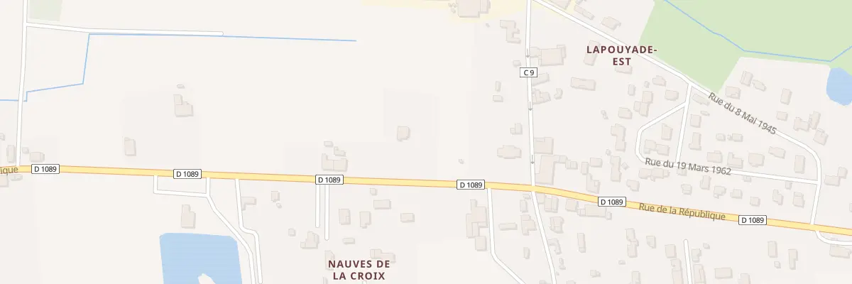 Plan du 26 Lapouyade à Saint-Médard-de-Guizières