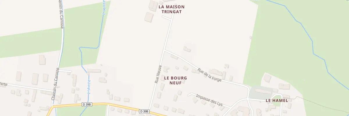 Plan du 2 Rue de la Forge à Morteaux-Coulibœuf