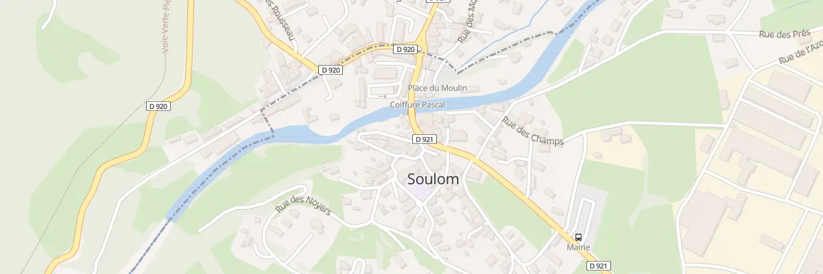 Plan du 6 Av des Deux Ponts à Soulom