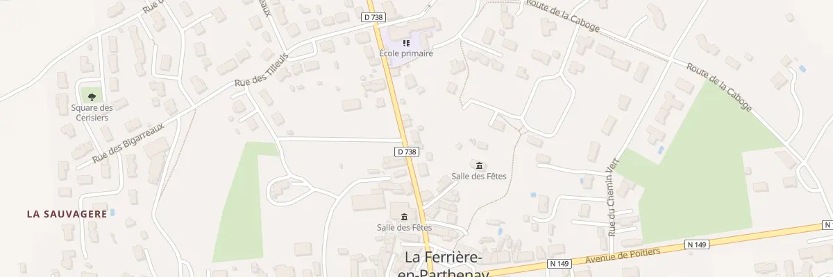 Plan du 10B Rue de la Mairie à La Ferrière-en-Parthenay