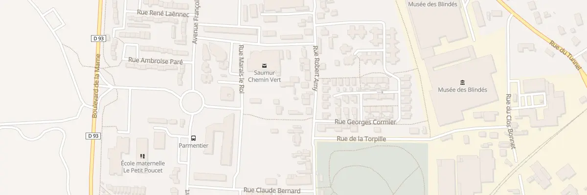 Plan du 147 Rue Robert Amy à Saumur