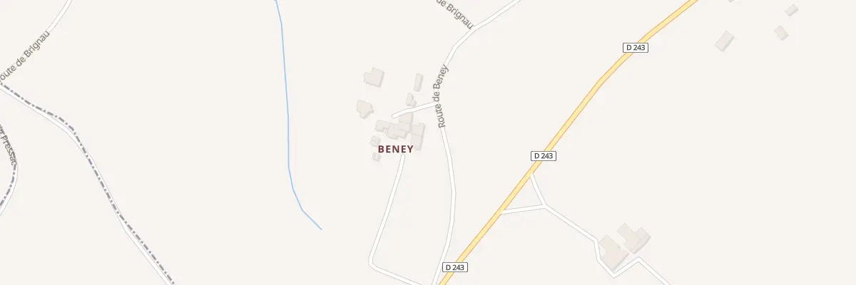 Plan du 139 Beney à Saint-Genès-de-Castillon