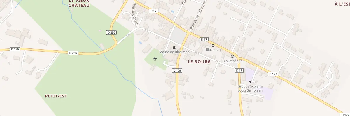 Plan du 8 Rue Abbé Gréciet à Blasimon