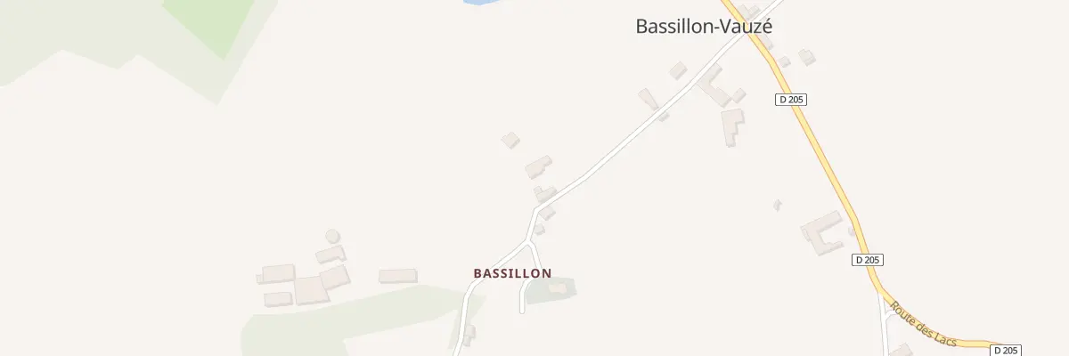 Plan du 5002 Les Baradats à Bassillon-Vauzé