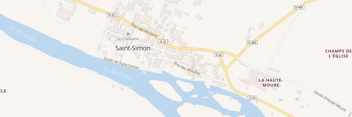 Plan du 5 Rue des Gabarriers à Saint-Simon