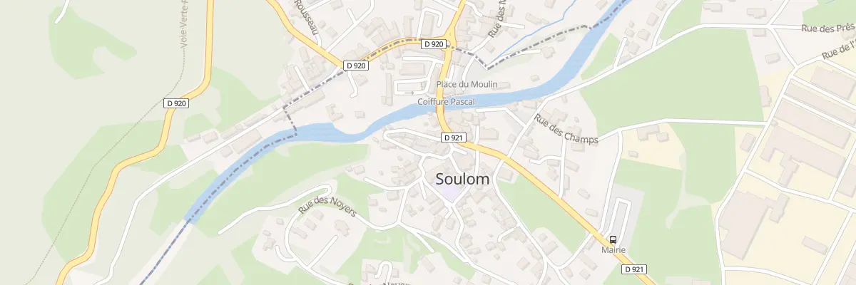Plan du 3 Rue du Chourrot à Soulom