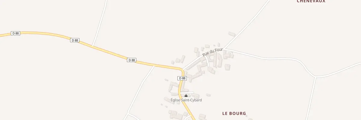 Plan du 5079 Le Cidre à Lupsault
