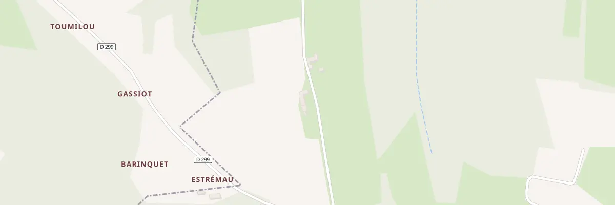 Plan du 1 Vc Lous Caillabets à Monpezat