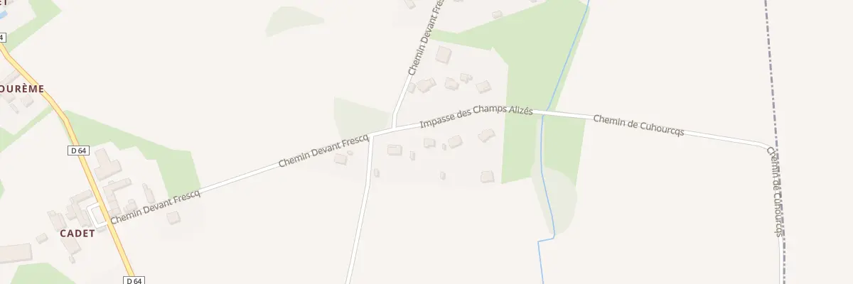 Plan du 52A Imp des Champs Alizés à Aast