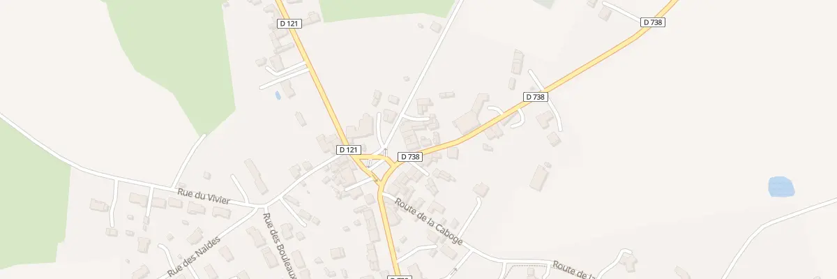 Plan du 1B Rte de la Fôret à La Ferrière-en-Parthenay