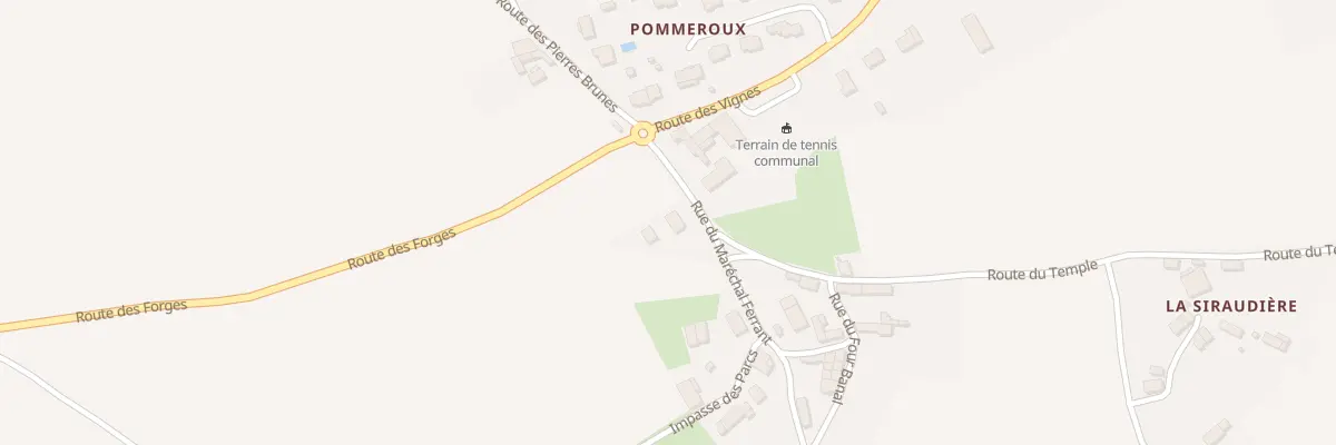 Plan du 6 Rue du Maréchal Ferrant à Fontivillié