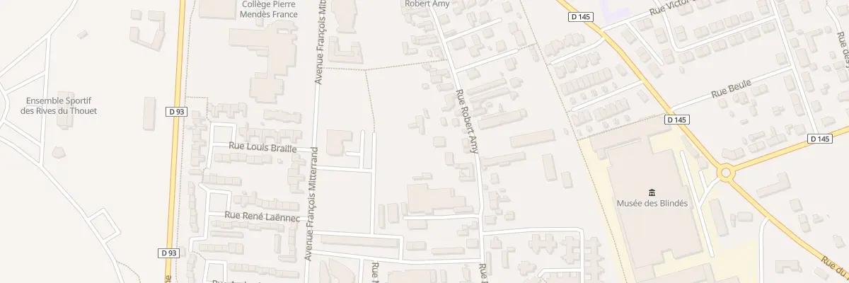 Plan du 387 Rue Robert Amy à Saumur