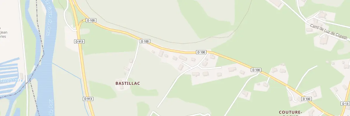 Plan du 5001 Che de Pouey Castet à Ayros-Arbouix