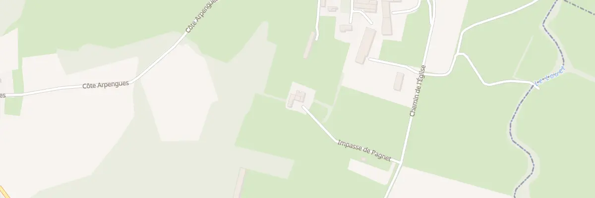 Plan du 3 Imp de Pagnet à Maure