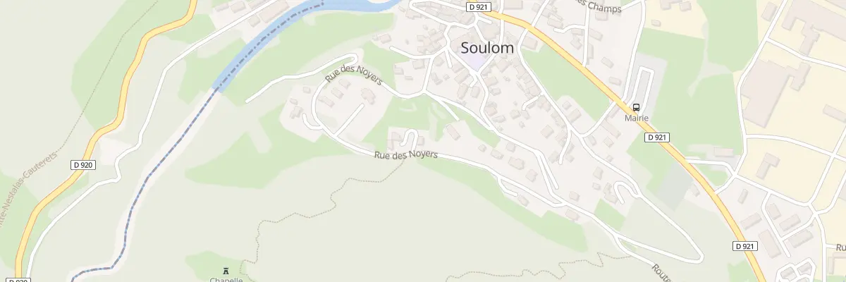 Plan du 11 Rue des Noyers à Soulom
