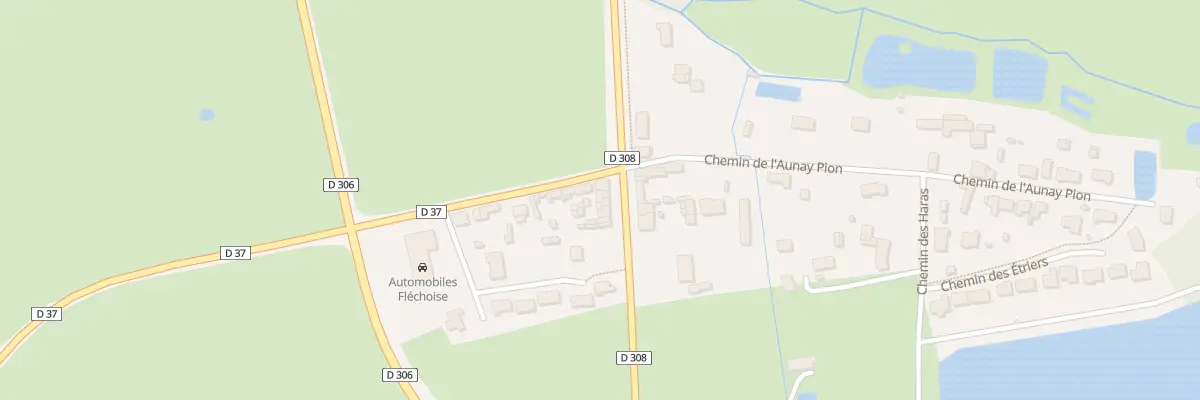 Plan du 62 Av Thury Harcourt à La Flèche