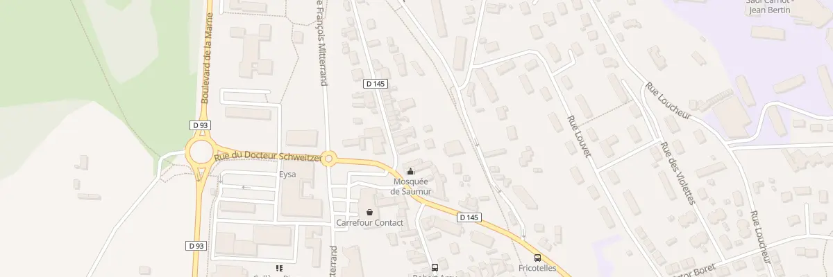 Plan du 706 Rue Robert Amy à Saumur