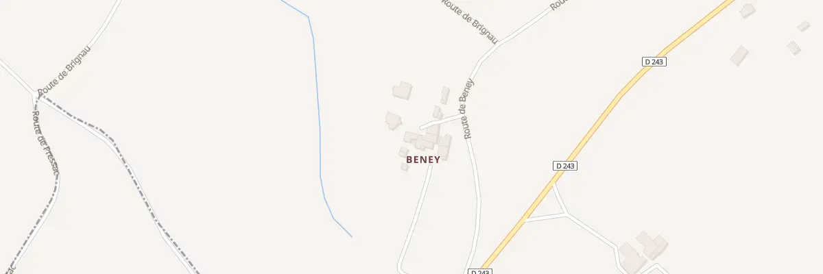 Plan du 135A Beney à Saint-Genès-de-Castillon
