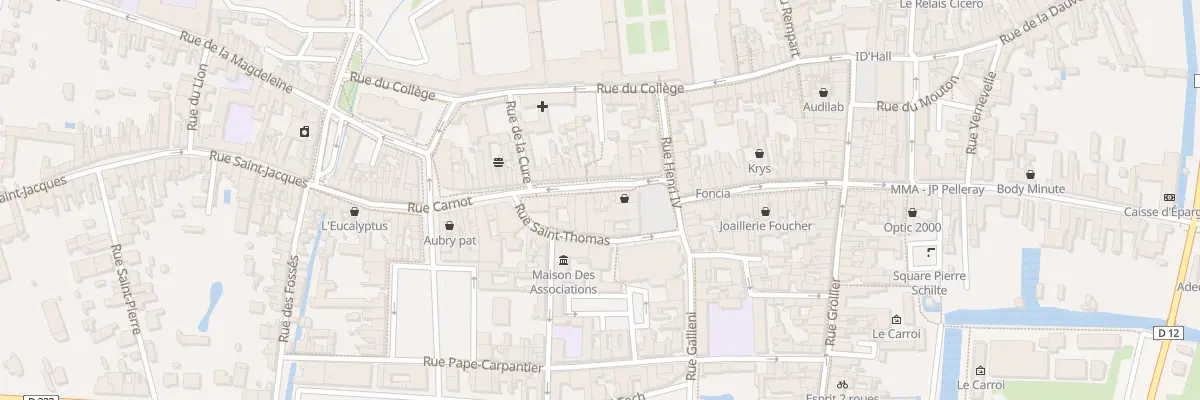 Plan du 9 Rue Carnot à La Flèche