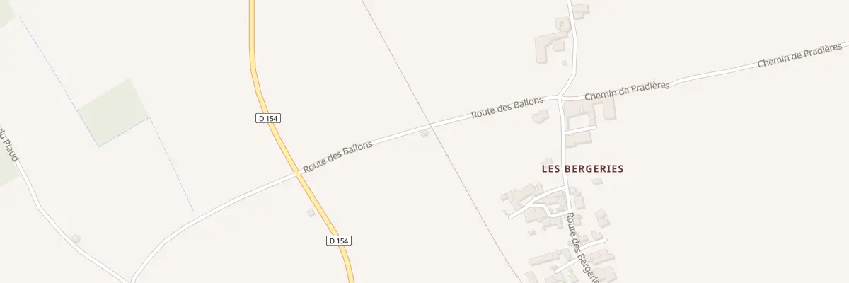 Plan du 5134 Les Bois à Angeac-Charente