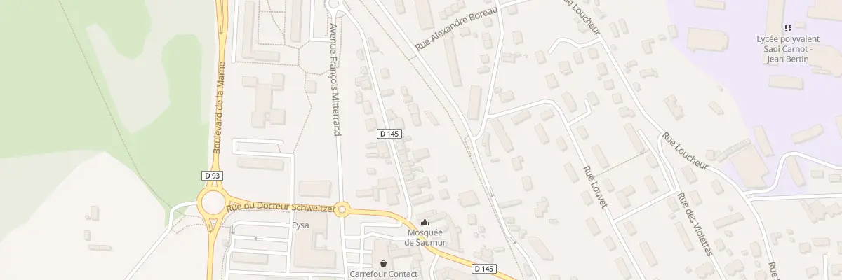 Plan du 760 Rue Robert Amy à Saumur