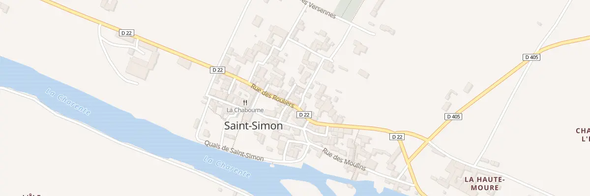 Plan du 5086 Rue des Rouliers à Saint-Simon
