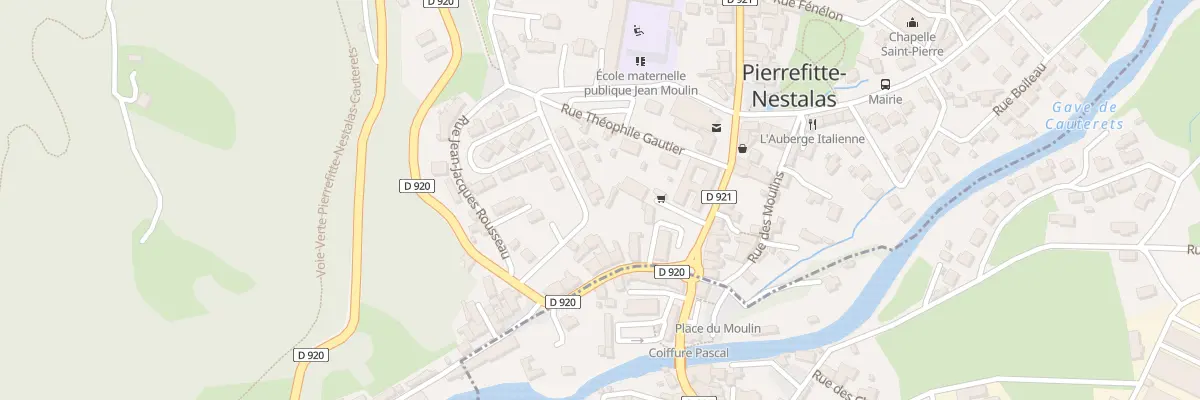 Plan du 12 Rue Anatole France à Pierrefitte-Nestalas