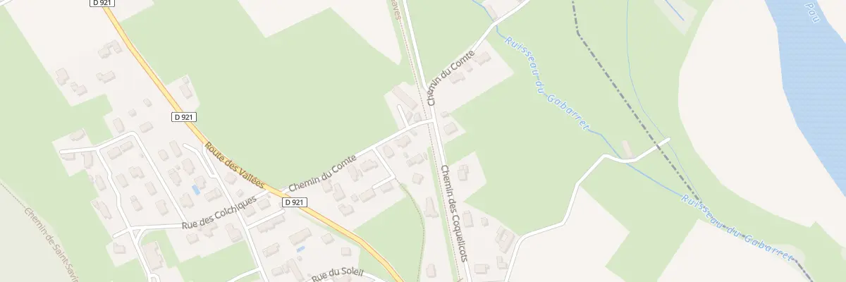 Plan du 27 Che du Comte à Adast