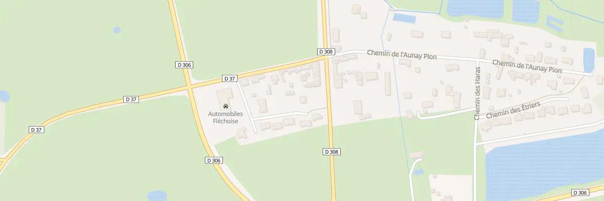 Plan du 70 Av Thury Harcourt à La Flèche