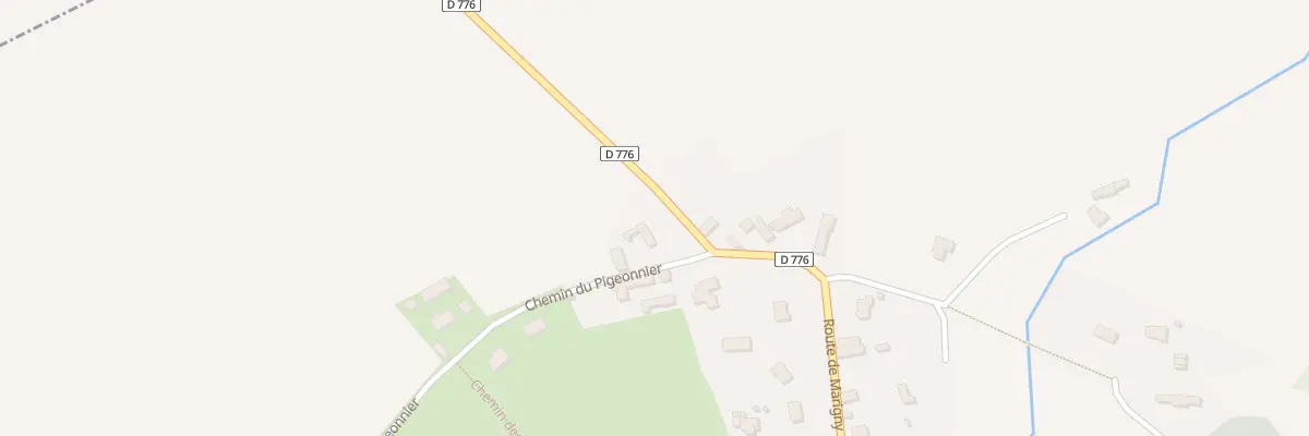 Plan du 2 Che du Pigeonnier à Moulins-sur-Orne