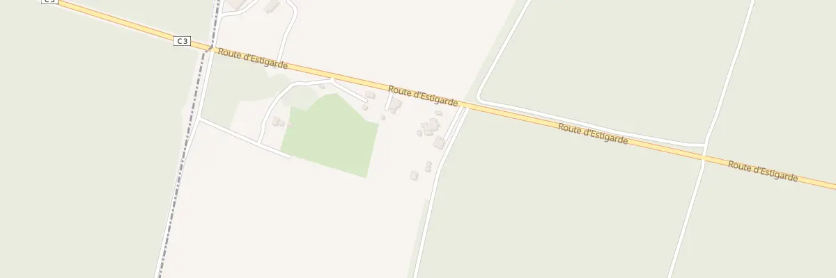 Plan du 15 Rte d’Estigarde à Herré