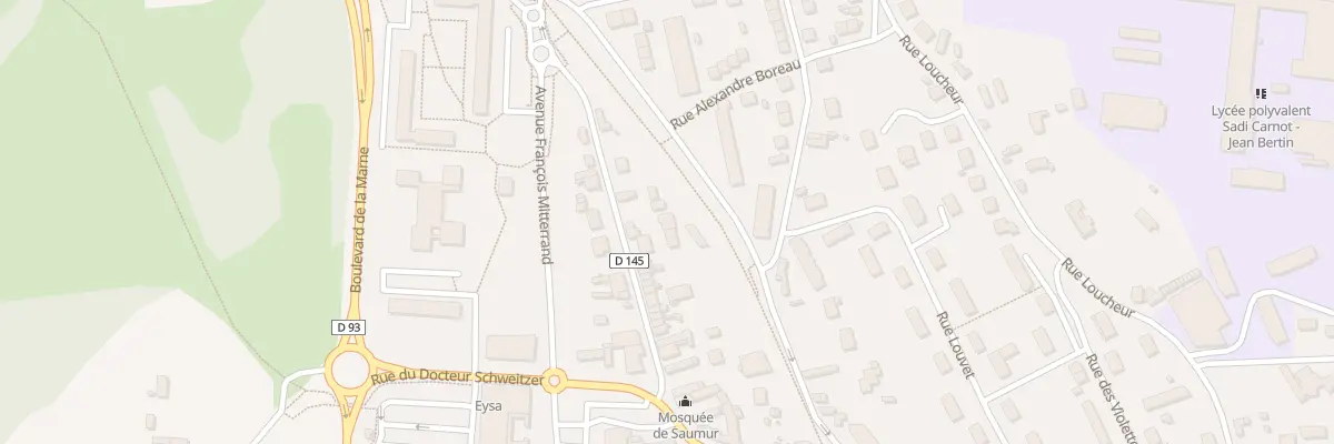Plan du 802 Rue Robert Amy à Saumur