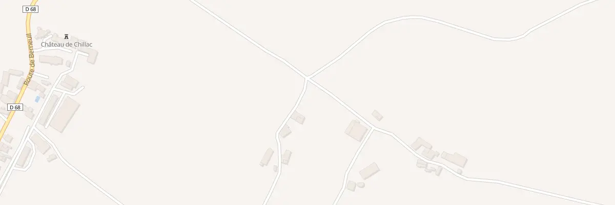 Plan du 5066 Chez Godard à Chillac