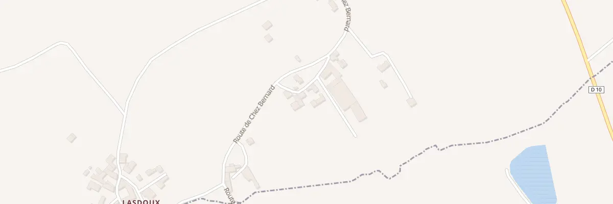 Plan du 5221 Chez Bernard à Angeac-Charente