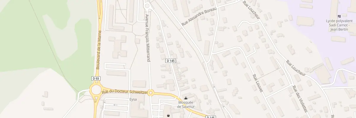 Plan du 776 Rue Robert Amy à Saumur