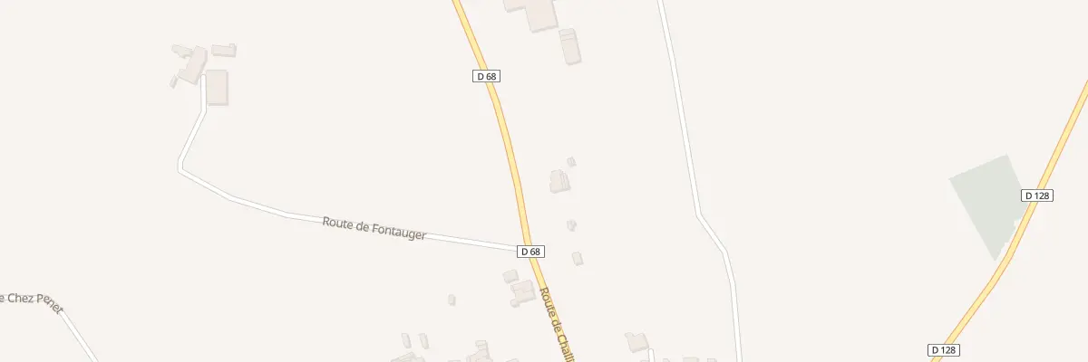 Plan du 350 Rte de Challignac à Berneuil