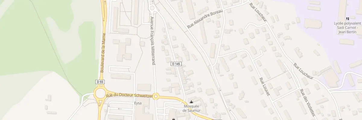 Plan du 784 Rue Robert Amy à Saumur