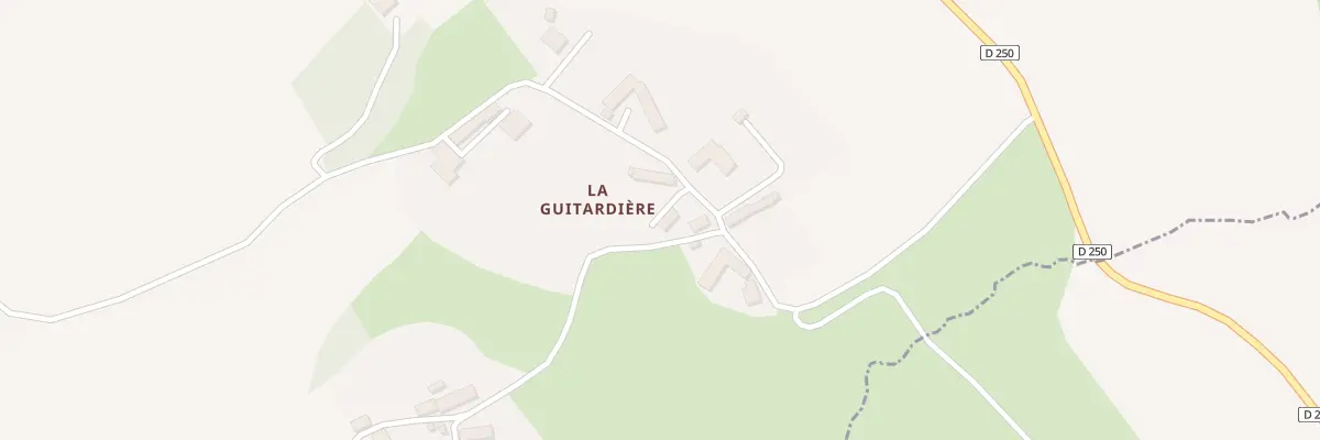 Plan du 64 La Basse Guitardiere à Saint-Ellier-les-Bois
