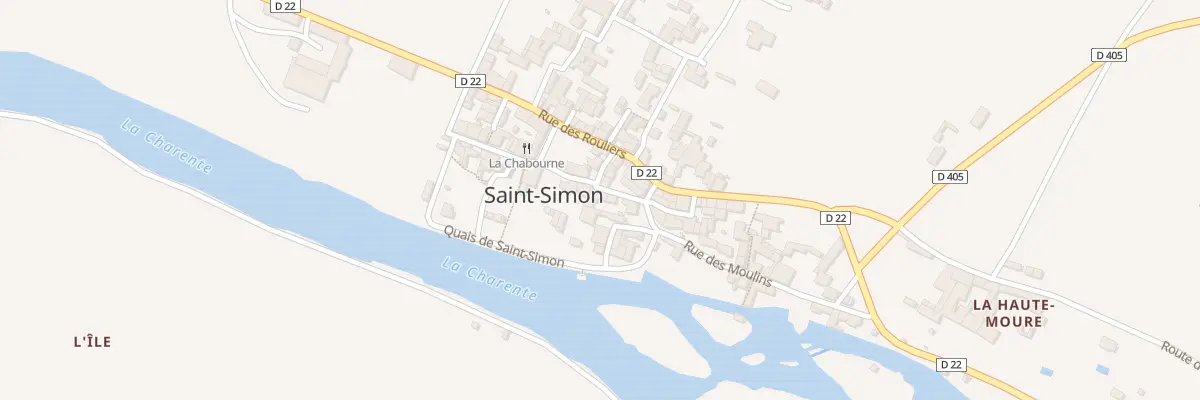Plan du 9 Rue des Gabarriers à Saint-Simon