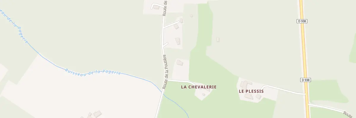 Plan du 1540 Rte de la Poutière à Baugé-en-Anjou