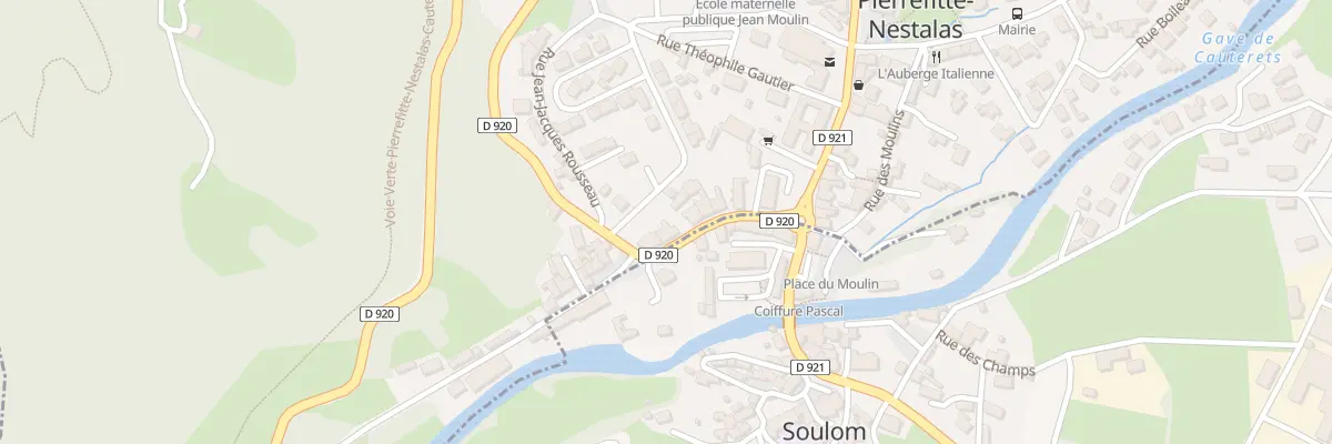 Plan du 18B Rue Anatole France à Pierrefitte-Nestalas