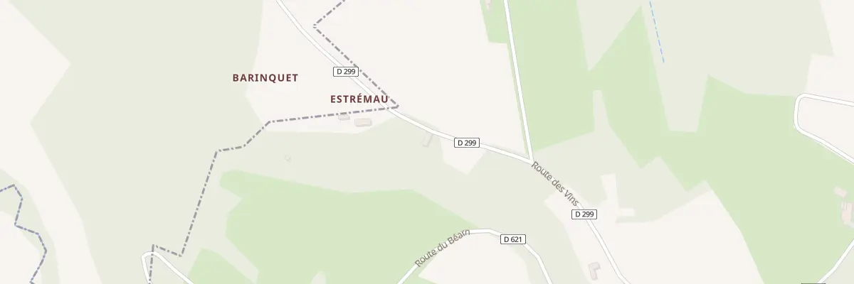 Plan du 5 Rte des Vins à Monpezat