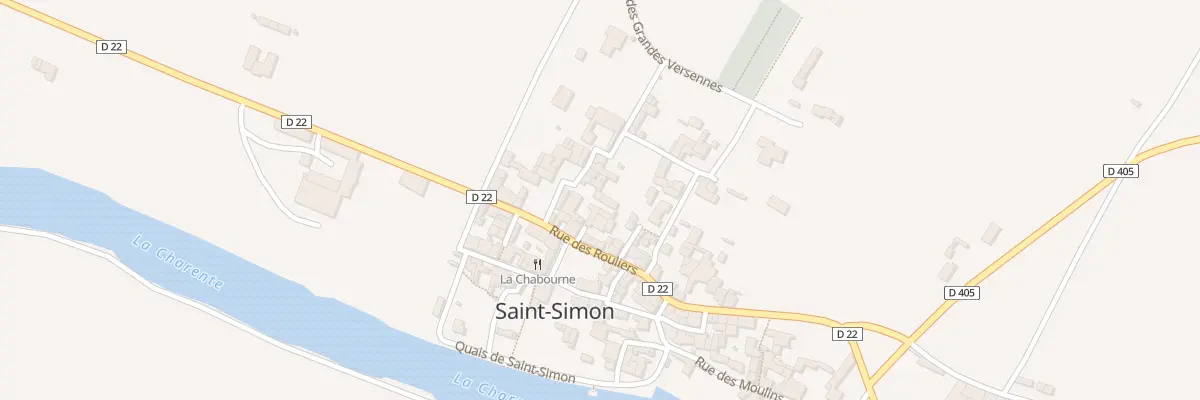Plan du 4 Rue des Jardins à Saint-Simon