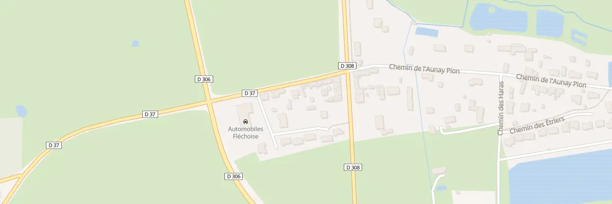 Plan du 66 Av Thury Harcourt à La Flèche