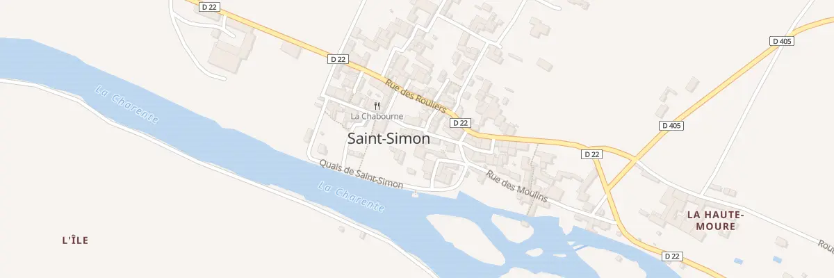 Plan du 11 Rue des Gabarriers à Saint-Simon