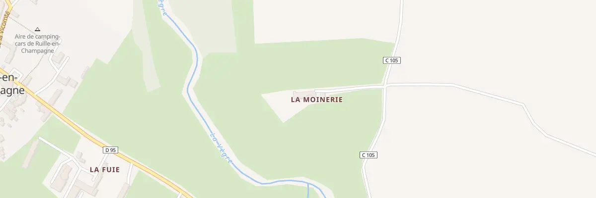 Plan du 5008 La Moinerie à Ruillé-en-Champagne
