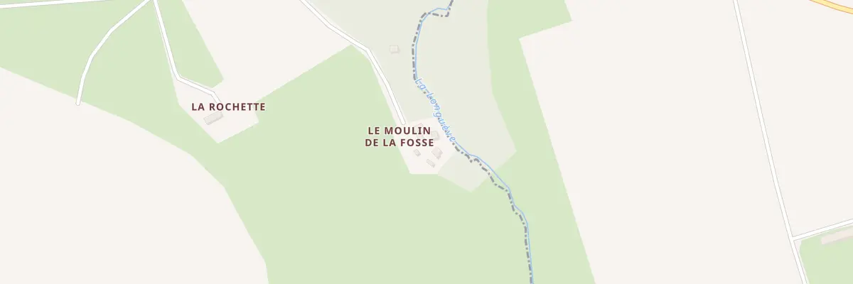 Plan du 5296 Moulin de la Fosse à Saint-Rémy-de-Sillé
