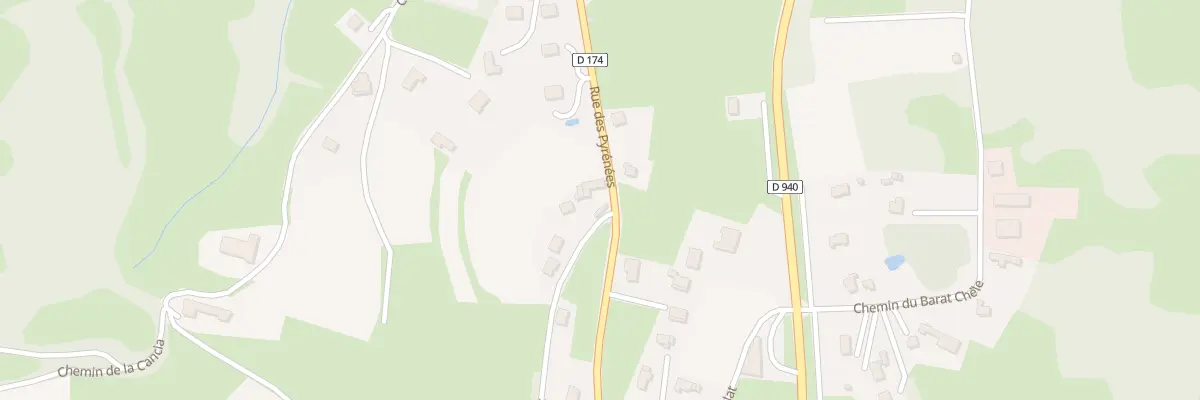 Plan du 17 Rue des Pyrénées à Poueyferré
