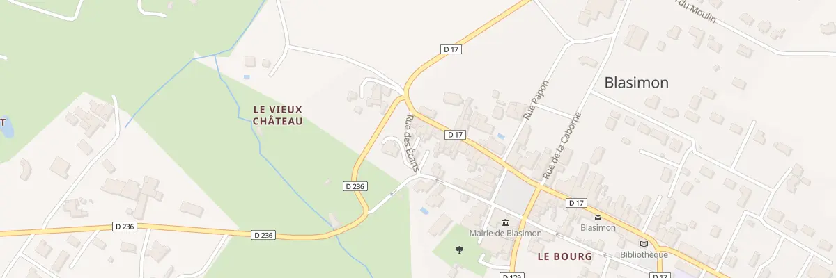 Plan du 27 Rue Mercadier à Blasimon